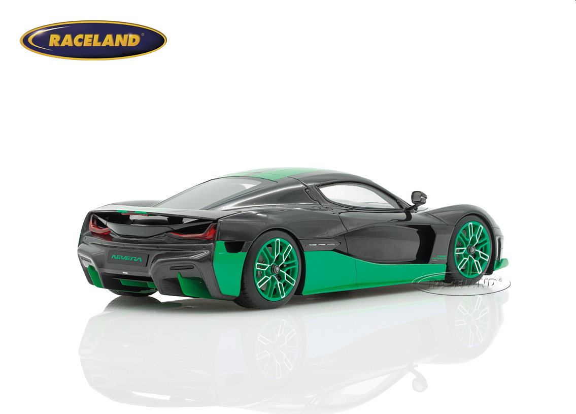 Rimac Nevera Time Attack 2023 - schwarz