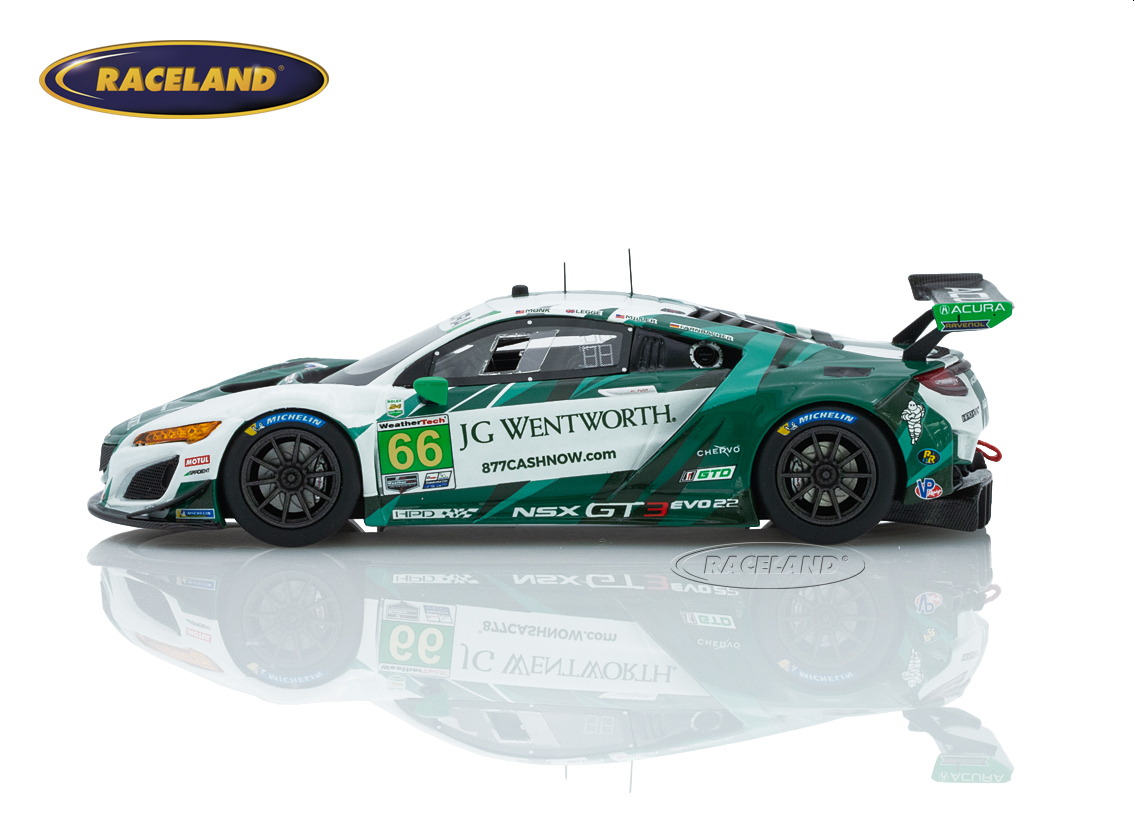 Acura NSX GT3 Evo22 Gradient Racing 22° 24H Daytona IMSA 2023