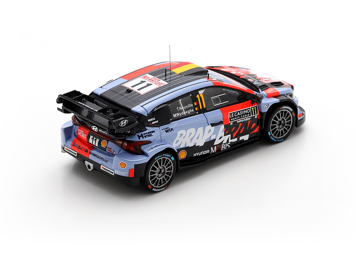 Hyundai i20N Rally1 SHELL MOBIS WRT 5° Rallye Monte Carlo 2026