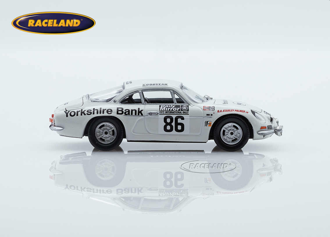 Alpine Renault A110 RAC Rallye 1972