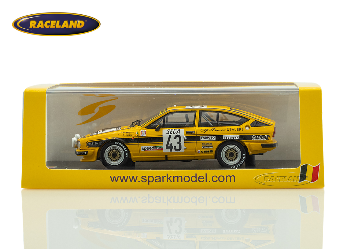 Alfa Romeo GTV6 Luigi Racing 11° 24H Spa 1982