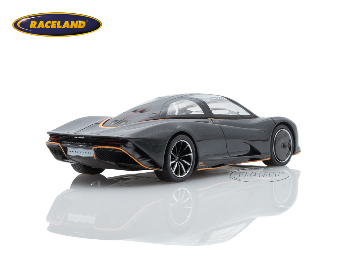 McLaren Speedtail 2019 - schwarz metallic