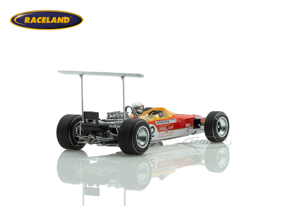 Lotus 49B Cosworth V8 F1 Gold Leaf GP USA Watkins Glen 1968
