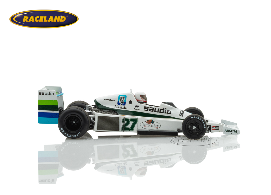 Williams FW06 Cosworth V8 F1 2° GP USA Watkins Glen 1978