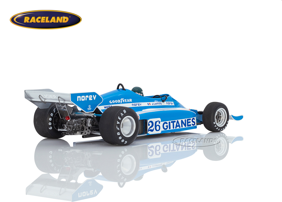 Ligier JS7 Matra V12 F1 Gitanes Sieger GP Schweden Anderstorp 1977