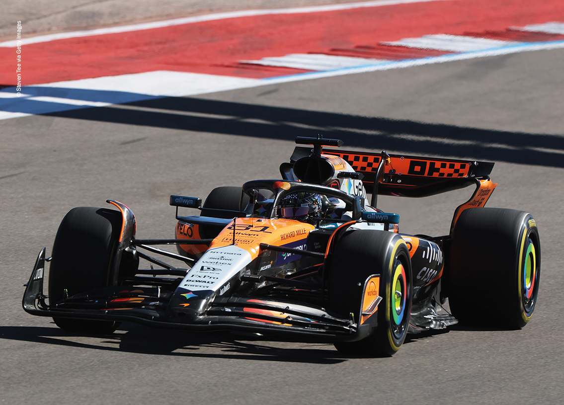 McLaren MCL39 Mercedes F1 5° GP USA Austin 2025