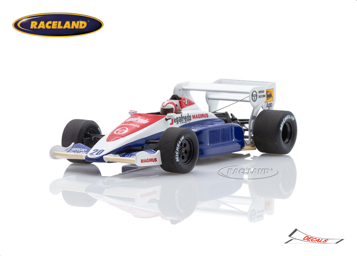 Toleman TG184 Hart Turbo F1 GP USA Ost Detroit 1984