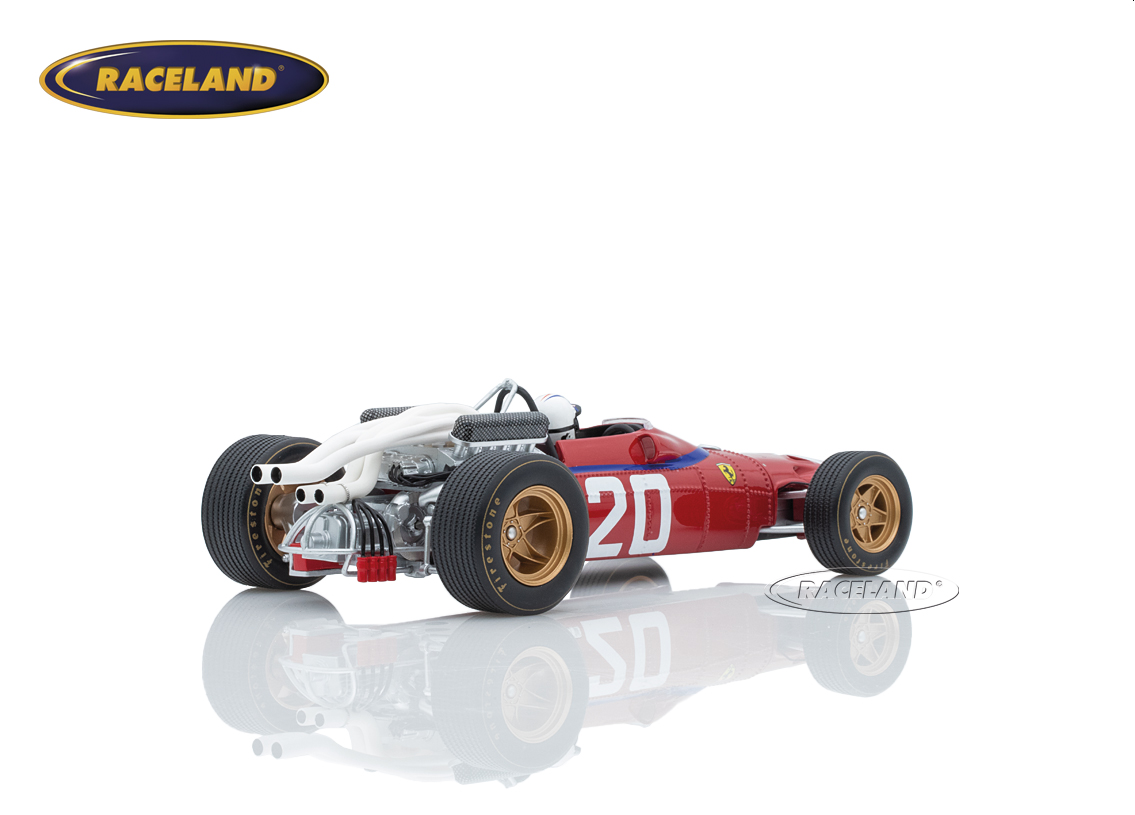 Ferrari 312 V12 Scuderia Ferrari F1 3° GP Monaco 1967