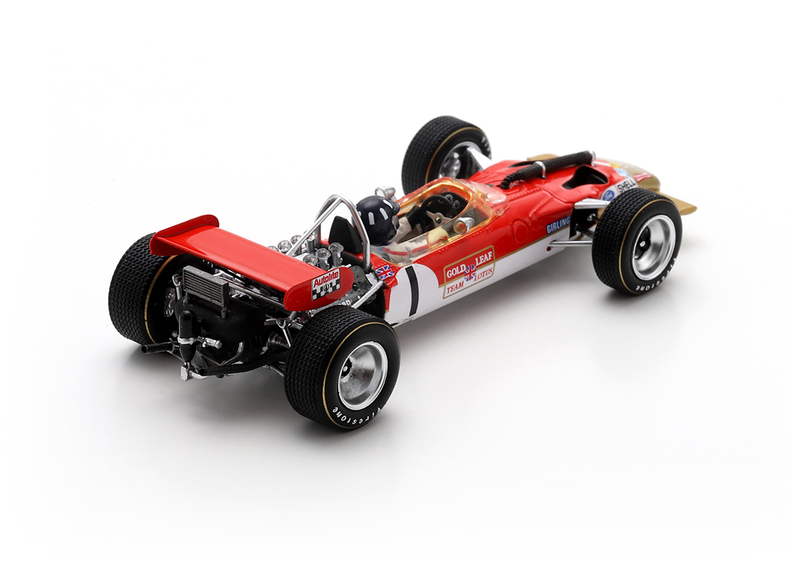 Lotus 49B Cosworth V8 F1 Gold Leaf 4° GP Deutschland Nürburgring 1969