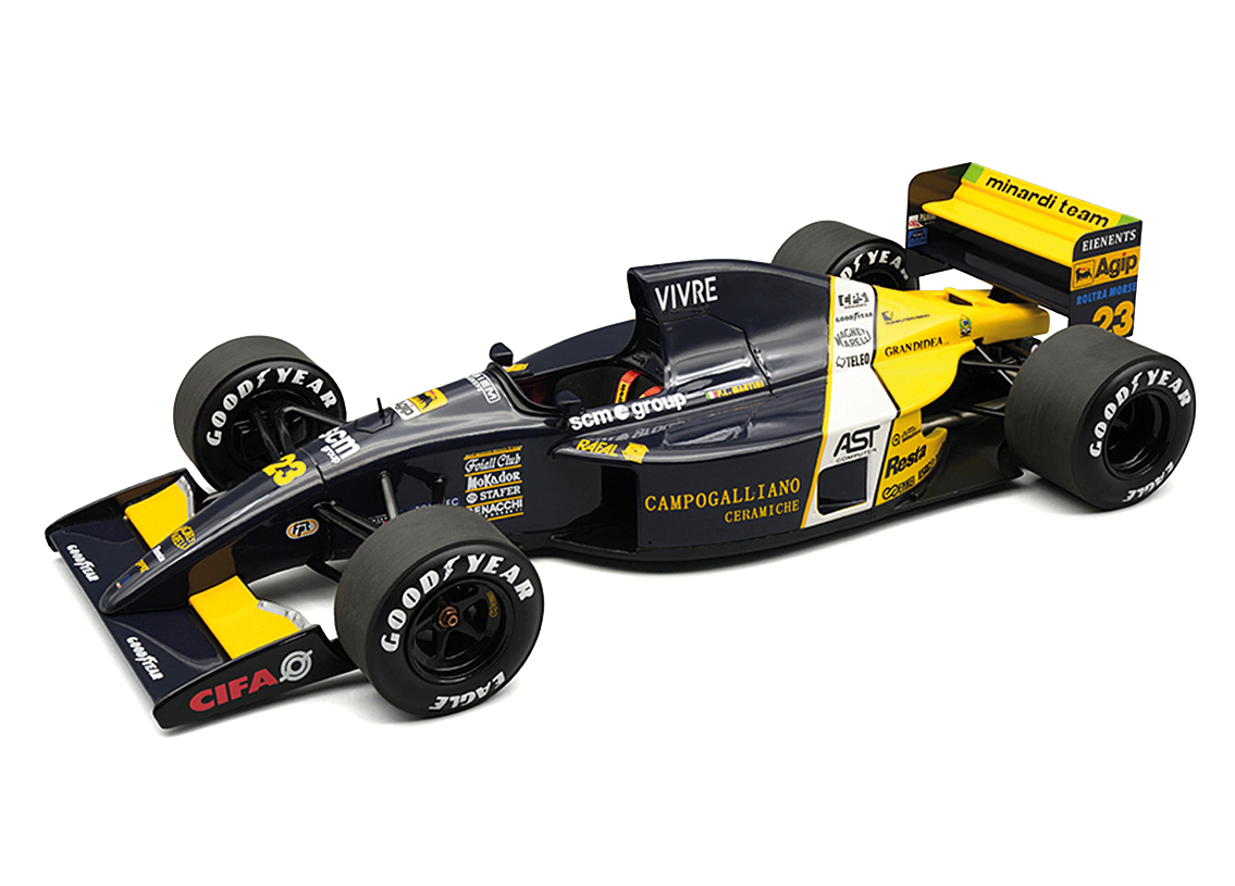 Minardi M191 Ferrari V12 F1 9° GP USA Phoenix 1991