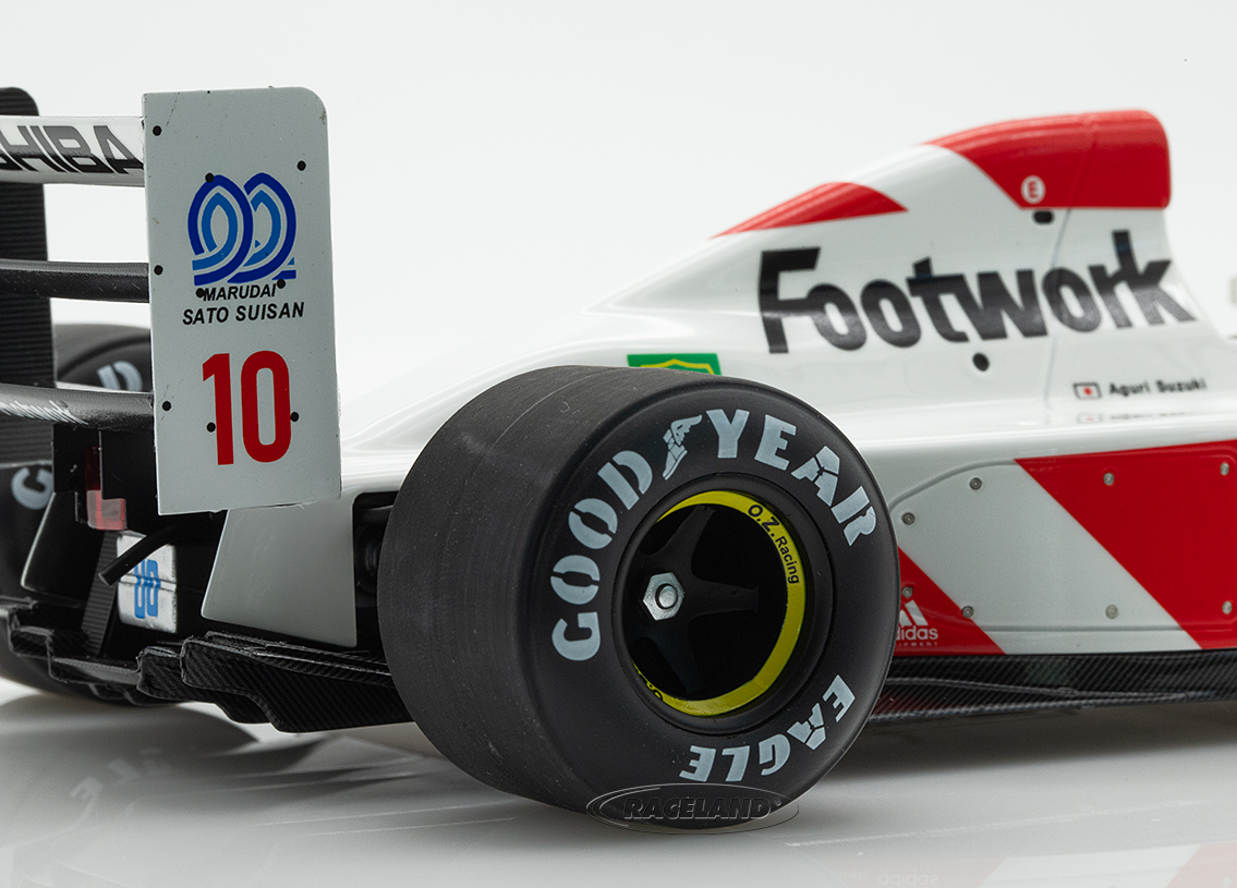 Footwork FA13 Mugen Honda V10 F1 8° GP Japan Suzuka 1992
