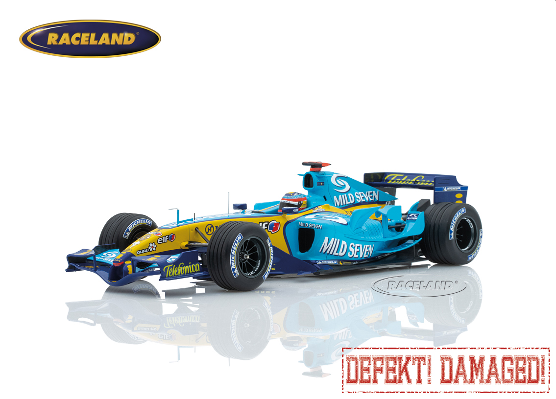 Renault R25 V10 F1 3° GP Brasilien Interlagos Weltmeister 2005
