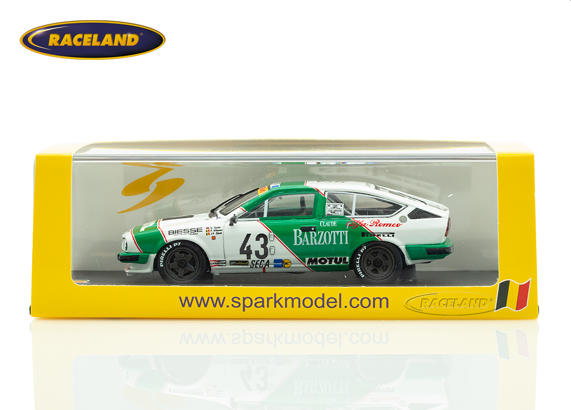 Alfa Romeo GTV6 Biesse Racing Team 21° 24H Spa 1984