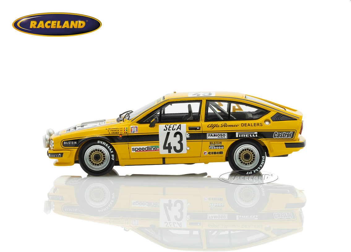 Alfa Romeo GTV6 Luigi Racing 11° 24H Spa 1982