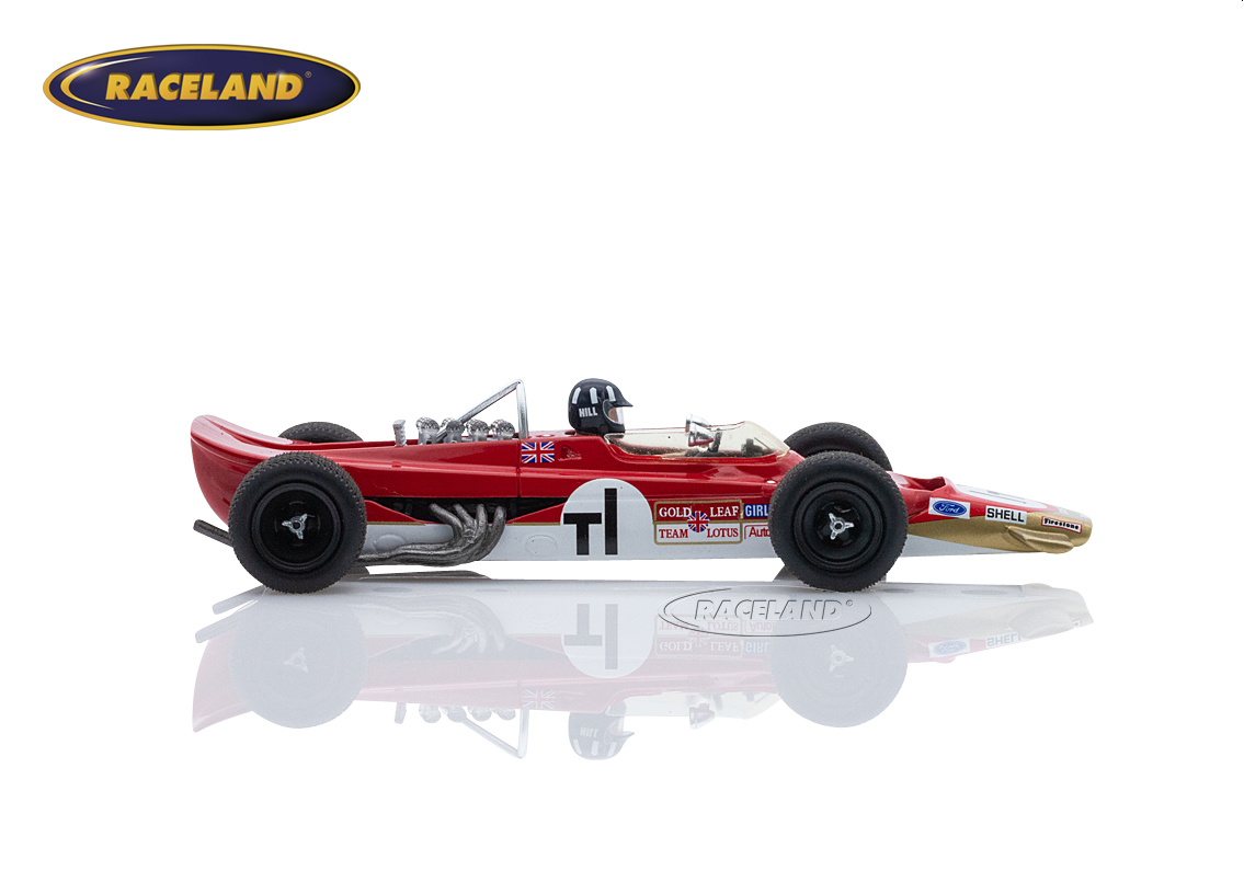 Lotus 63 Cosworth 4WD 63-02 F1 Gold Leaf Training GP Holland Zandvoort 1969