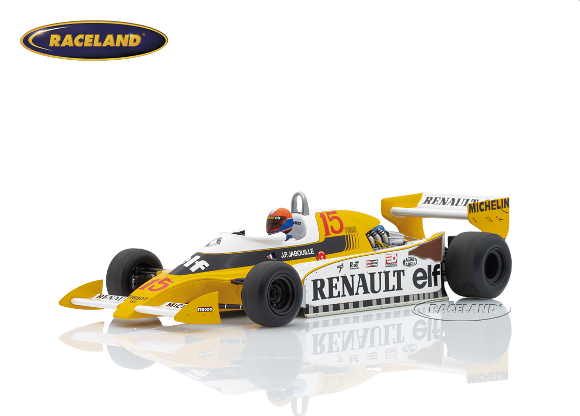 Renault RS10 V6 Turbo Equipe Renault elf Sieger GP Frankreich Dijon 1979