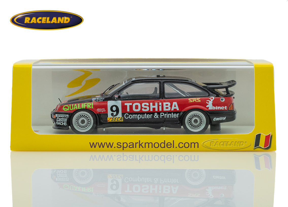 Ford Sierra RS500 Kas Bornebusch Racing Toshiba 4° 24H Spa 1989