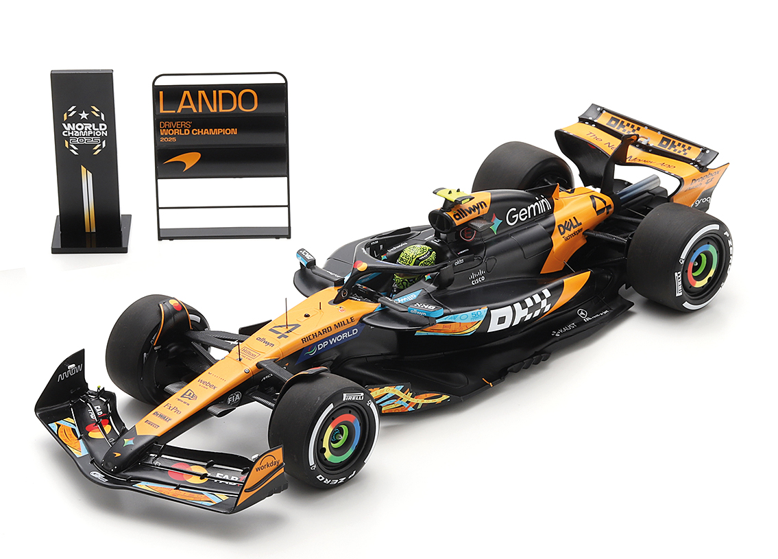 McLaren MCL39 Mercedes F1 3° GP Abu Dhabi Weltmeister 2025