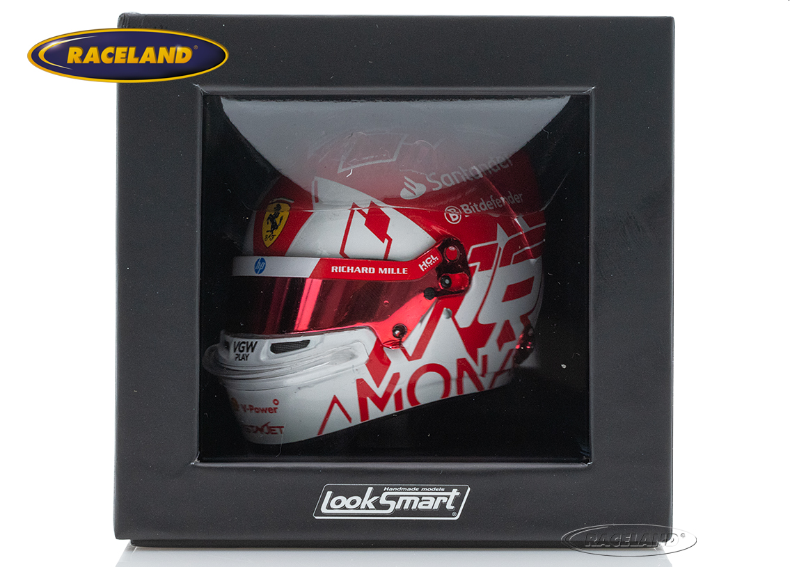 Helm Scuderia Ferrari F1 Sieger GP Monaco 2024