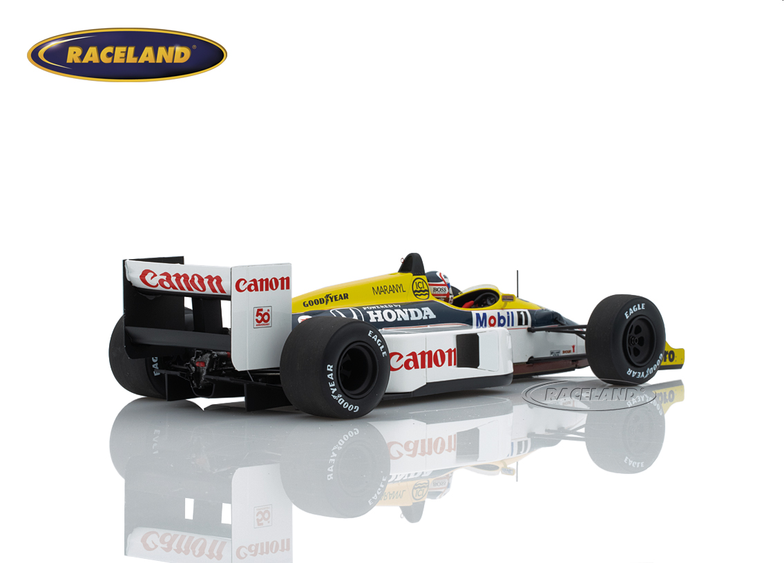 Williams FW11b Honda V6 Turbo F1 Canon Sieger GP England Silverstone 1987