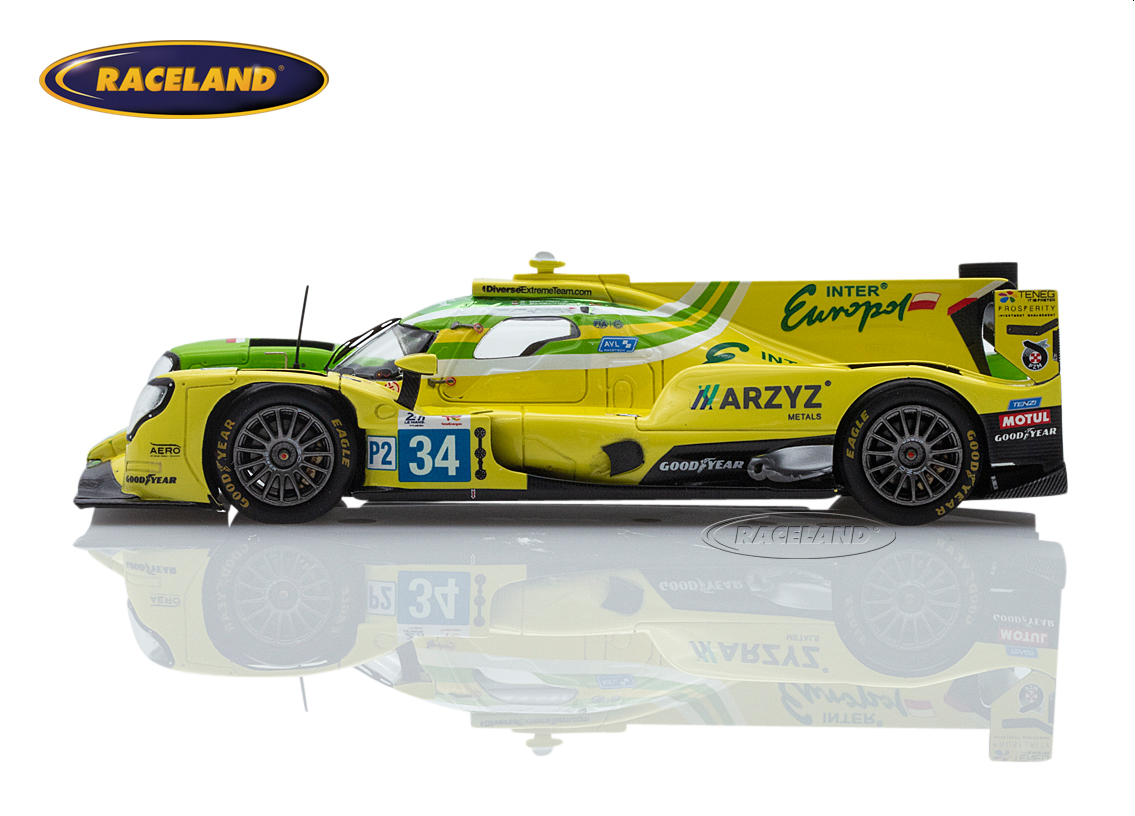 Oreca 07 Gibson Inter Europol Competition 17° Le Mans 2022