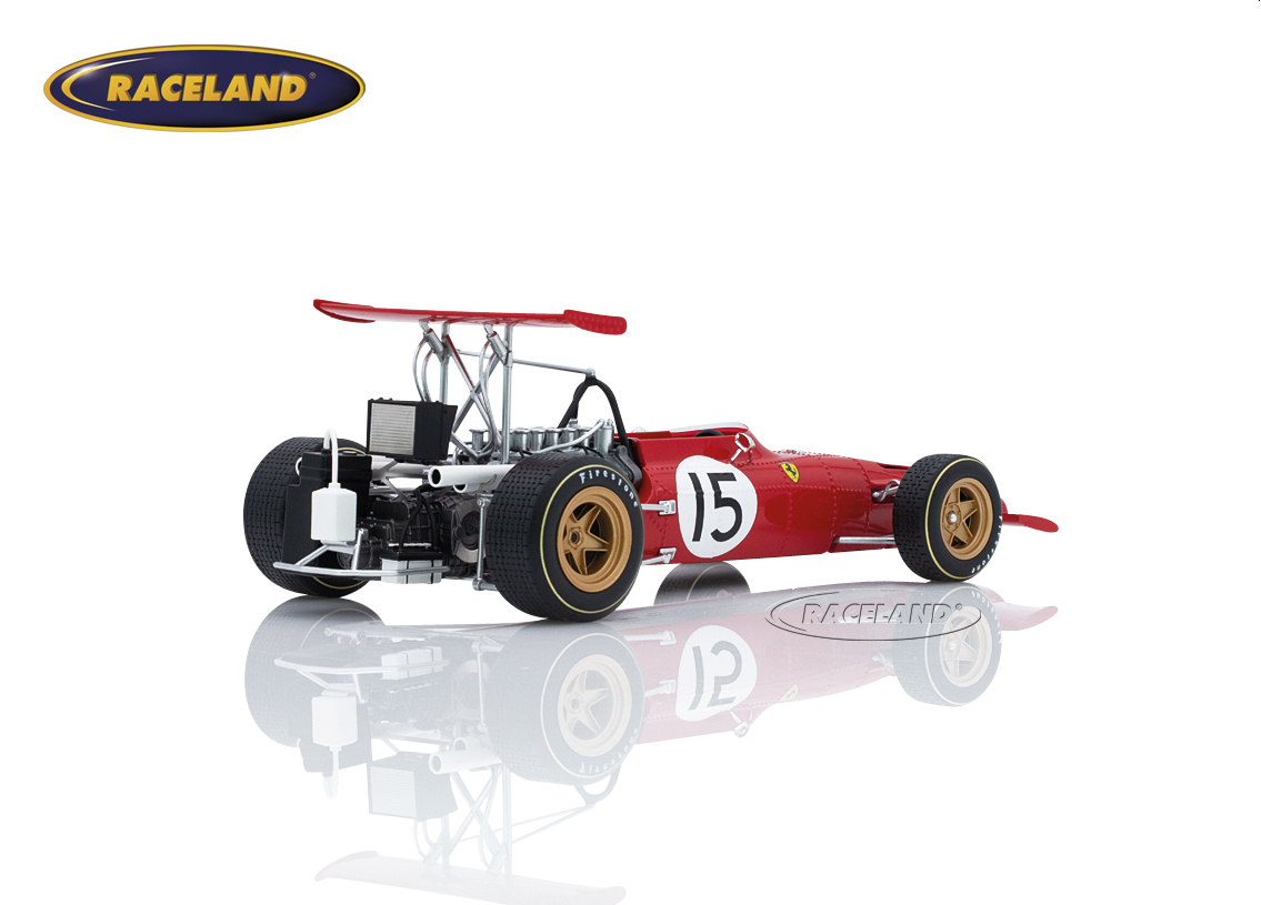 Ferrari 312/69 V12 F1 Scuderia Ferrari GP Spanien Montjuic Park 1969