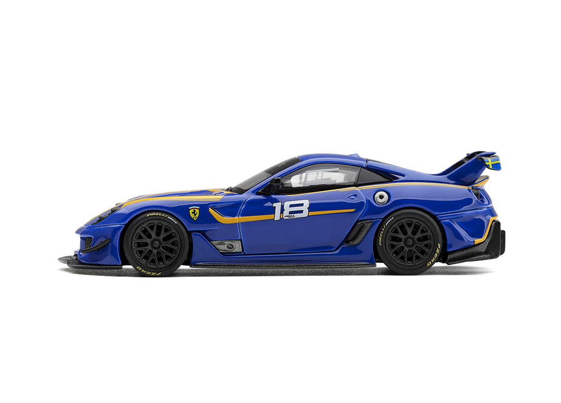 Ferrari 599XX EVO 2011 - blau/gelb