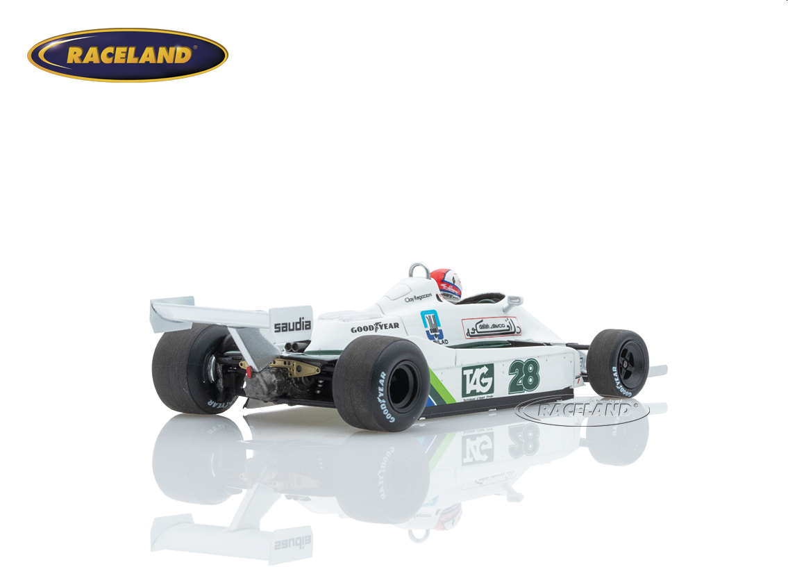 Williams FW07 Cosworth V8 F1 Saudia Sieger GP England Silverstone 1979