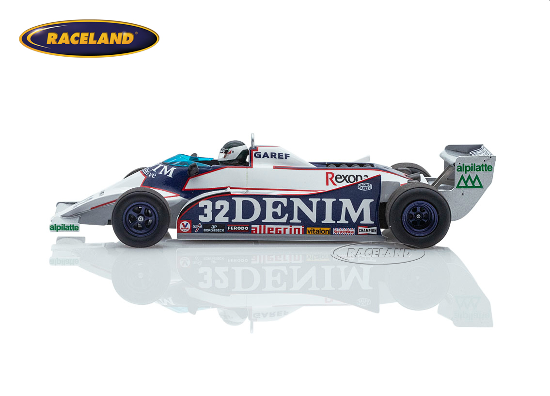Osella FA1B Cosworth V8 F1 Denim 8° GP England Silverstone 1981