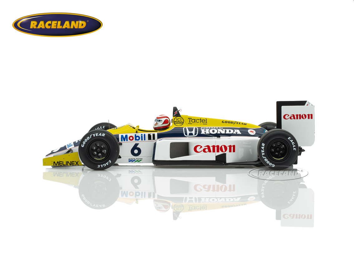 Williams FW11 Honda V6 F1 Canon Sieger GP Brasilien 1986