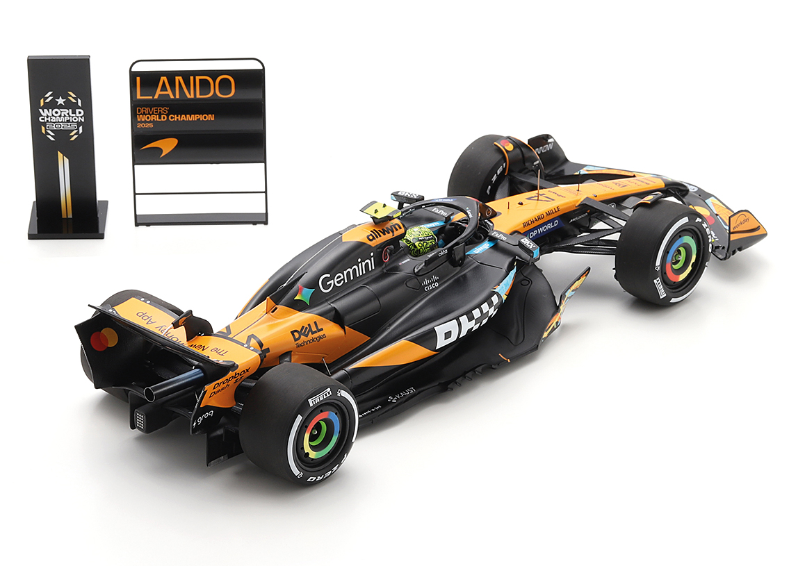 McLaren MCL39 Mercedes F1 3° GP Abu Dhabi Weltmeister 2025