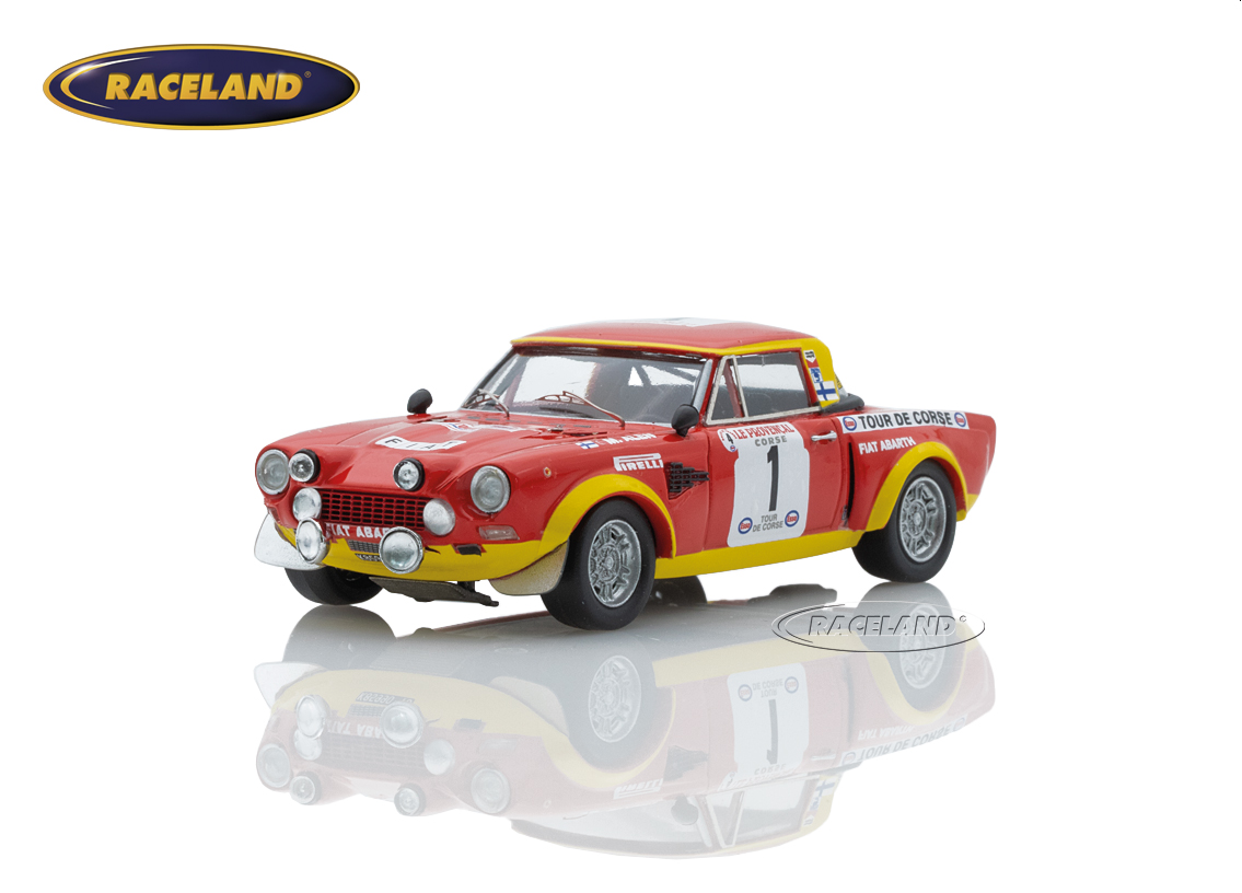Fiat 124 Abarth Rallye Rallye Korsika 1974