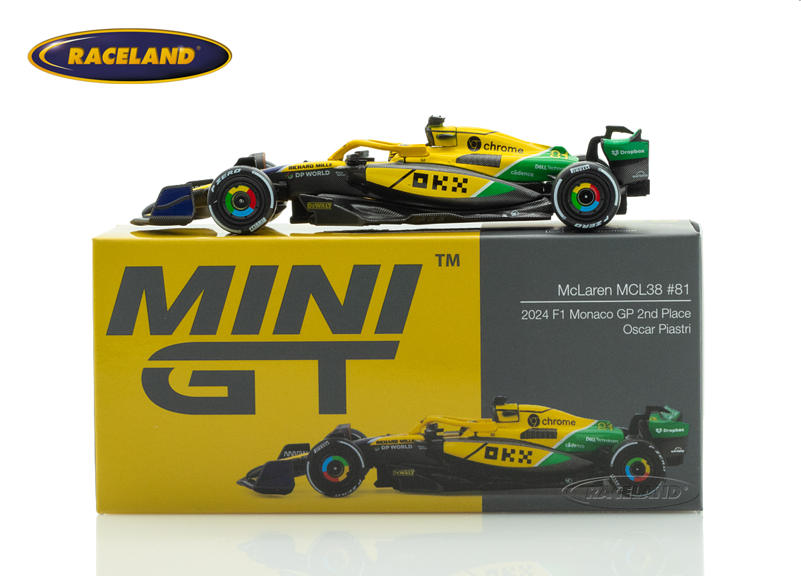 McLaren MCL38 Mercedes F1 Senna Design 2° GP Monaco 2024