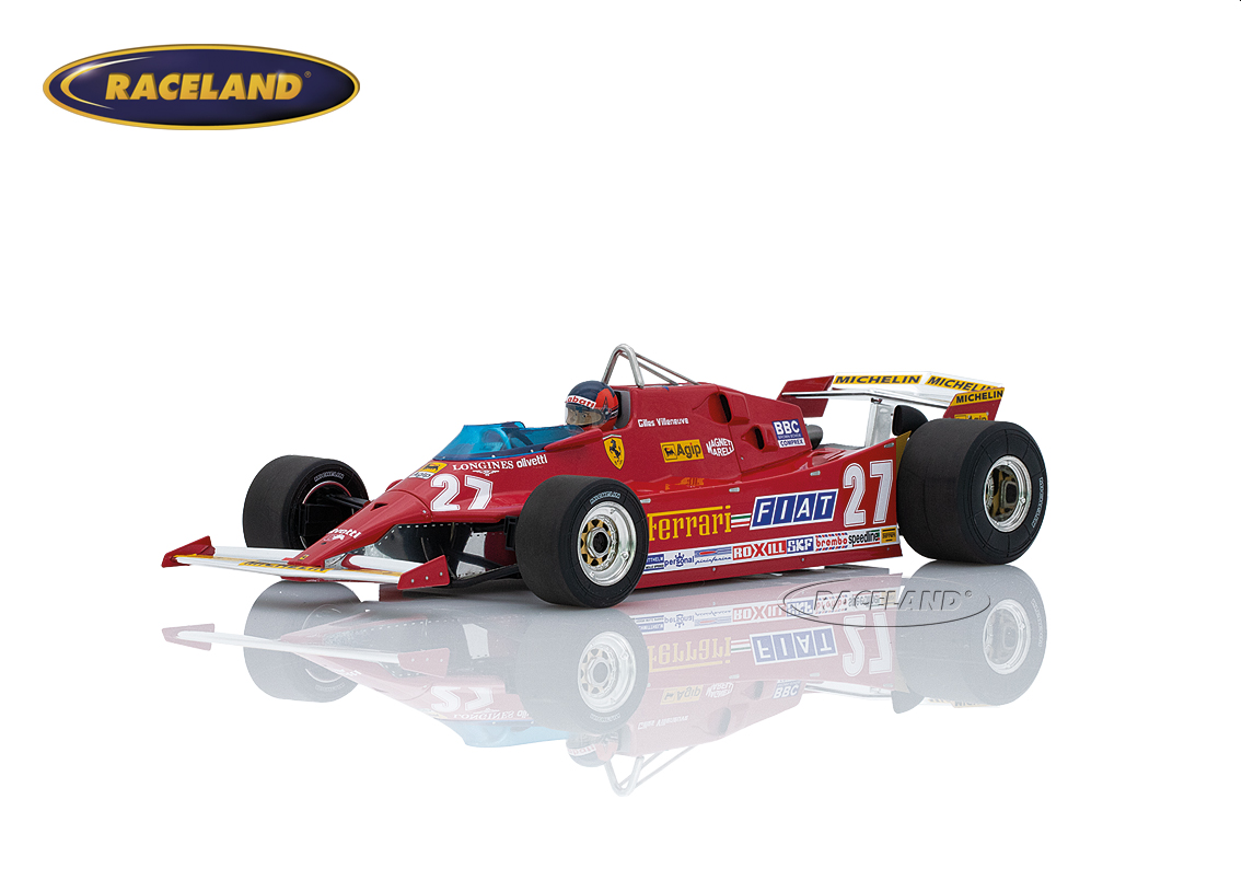 Ferrari 126CX Comprex Kompressor F1 Training GP USA West Long Beach 1981