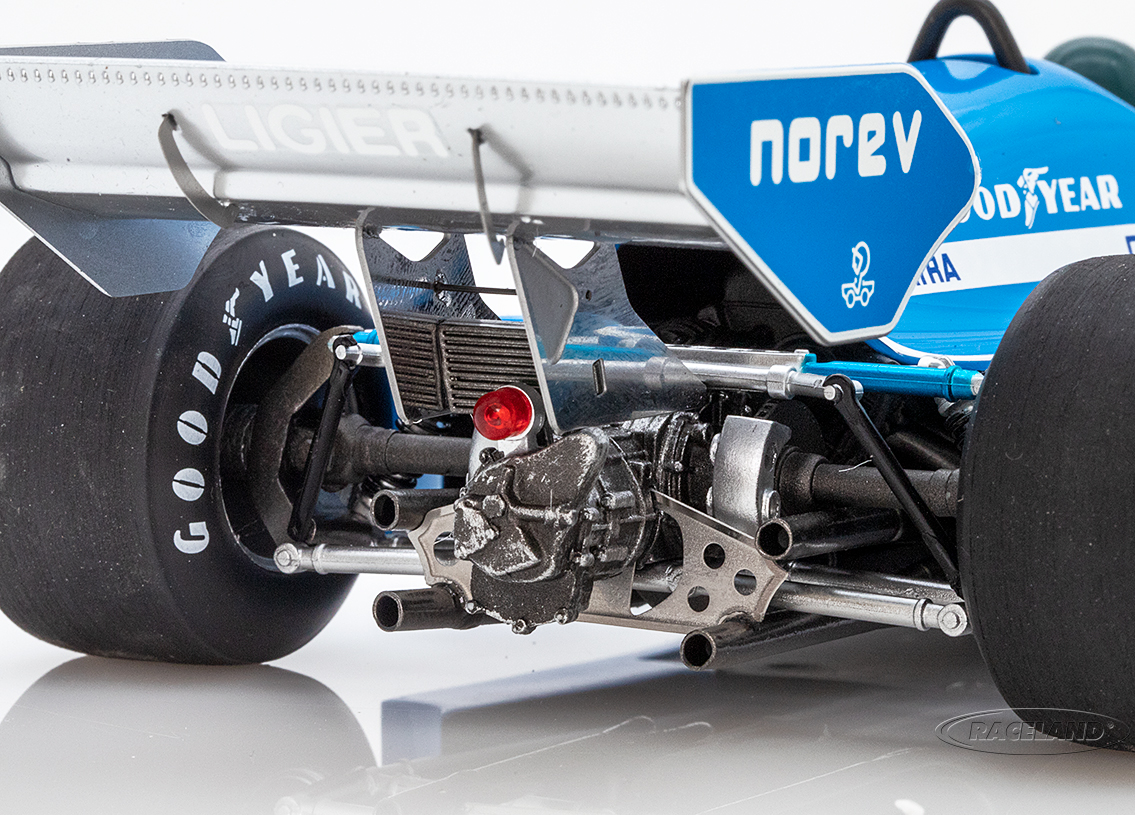 Ligier JS7 Matra V12 F1 Gitanes Sieger GP Schweden Anderstorp 1977