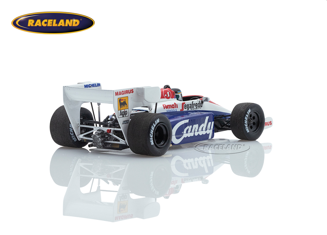 Toleman TG184 Hart Turbo F1 Candy 4° GP Italien Monza 1984