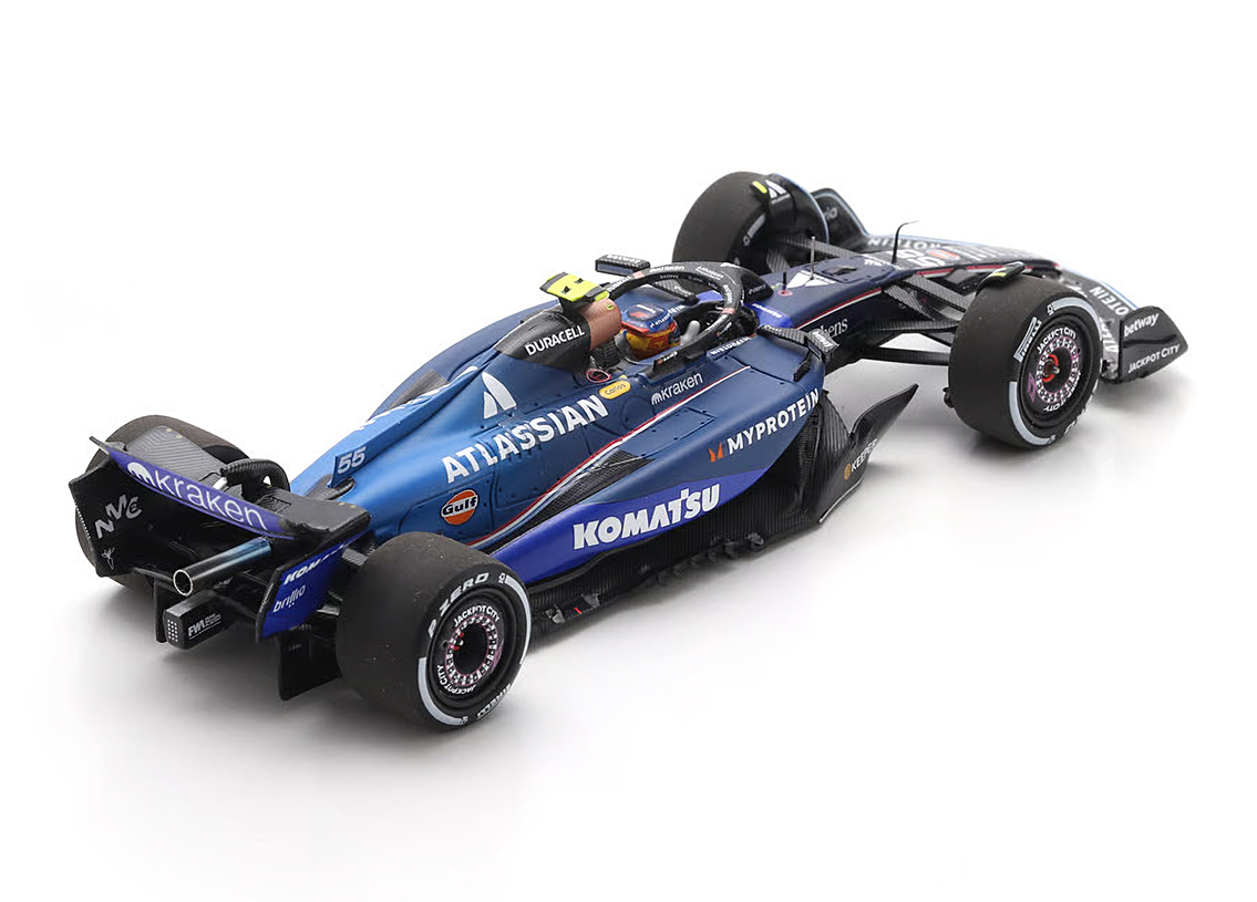 Williams FW47 Mercedes F1 Atlassian 3° GP Katar 2025
