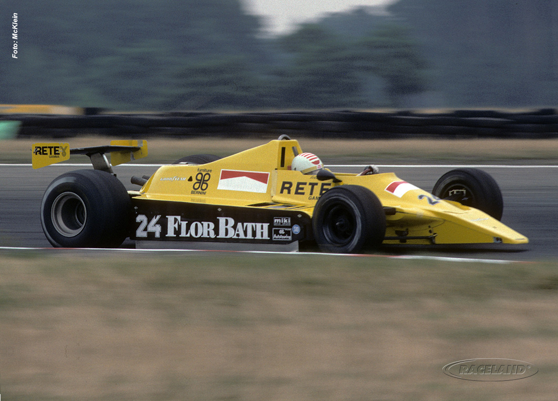 Merzario A4 Cosworth V8 F1 Flor Bath GP Deutschland Hockenheim 1979