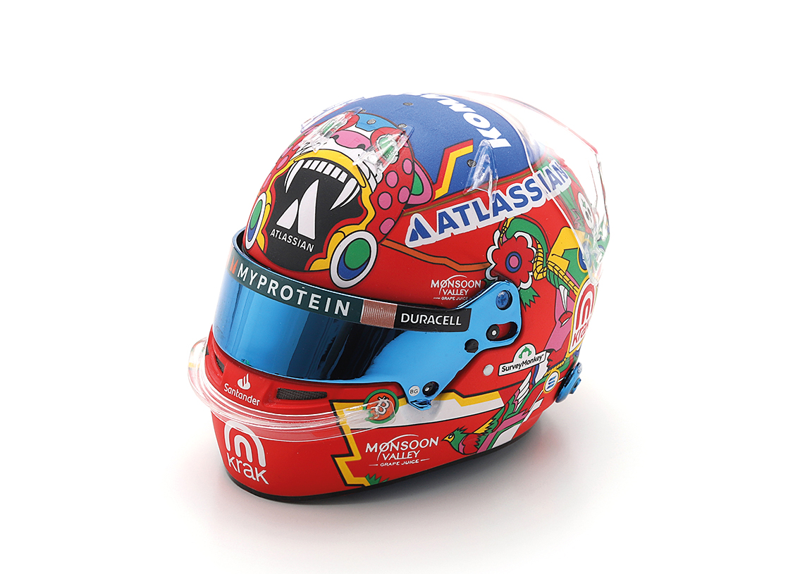 Helm Team Williams Atlassian Racing GP Mexiko 2025