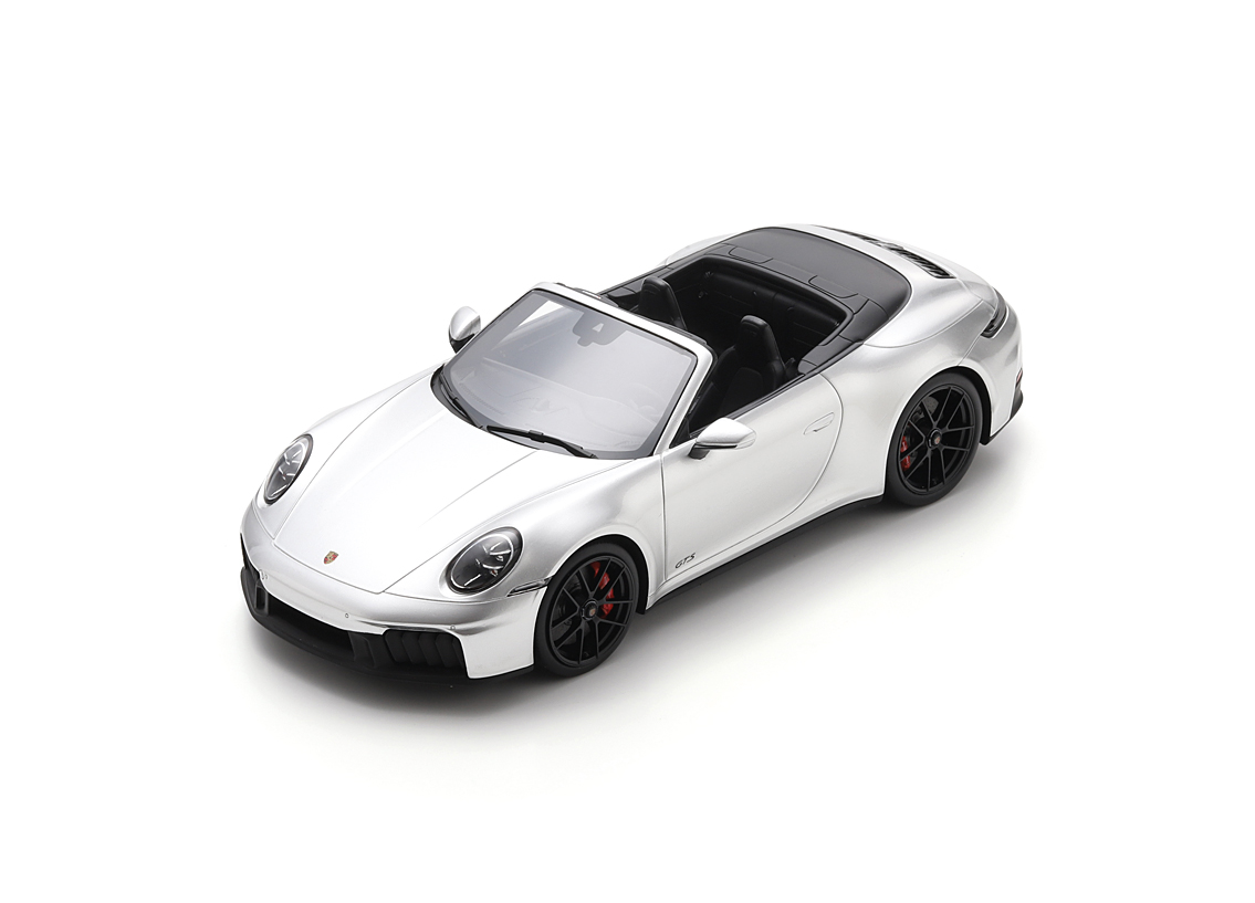 Porsche 911 Carrera 4 GTS Cabriolet 2024 - Ice Grey Metallic