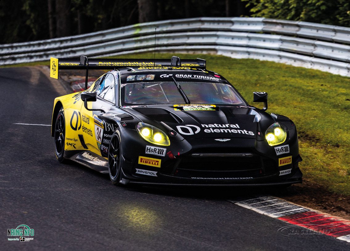 Aston Martin Vantage AMR GT3 EVO Walkenhorst 2° 24H Nürburgring 2026