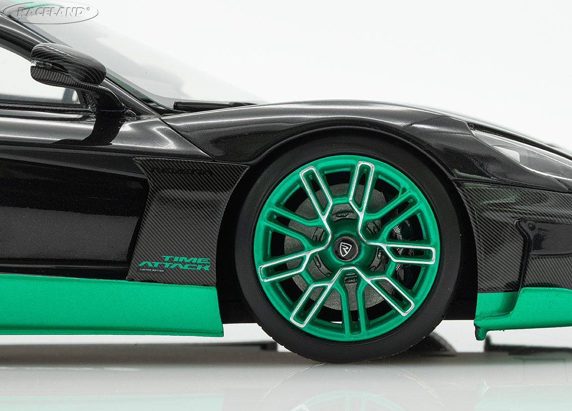 Rimac Nevera Time Attack 2023 - schwarz