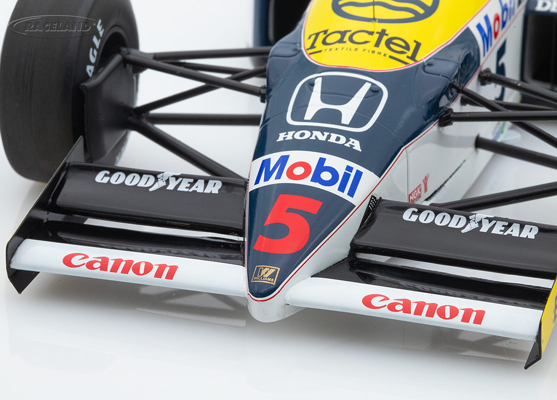Williams FW11 Honda V6 F1 Canon Sieger GP England 1986