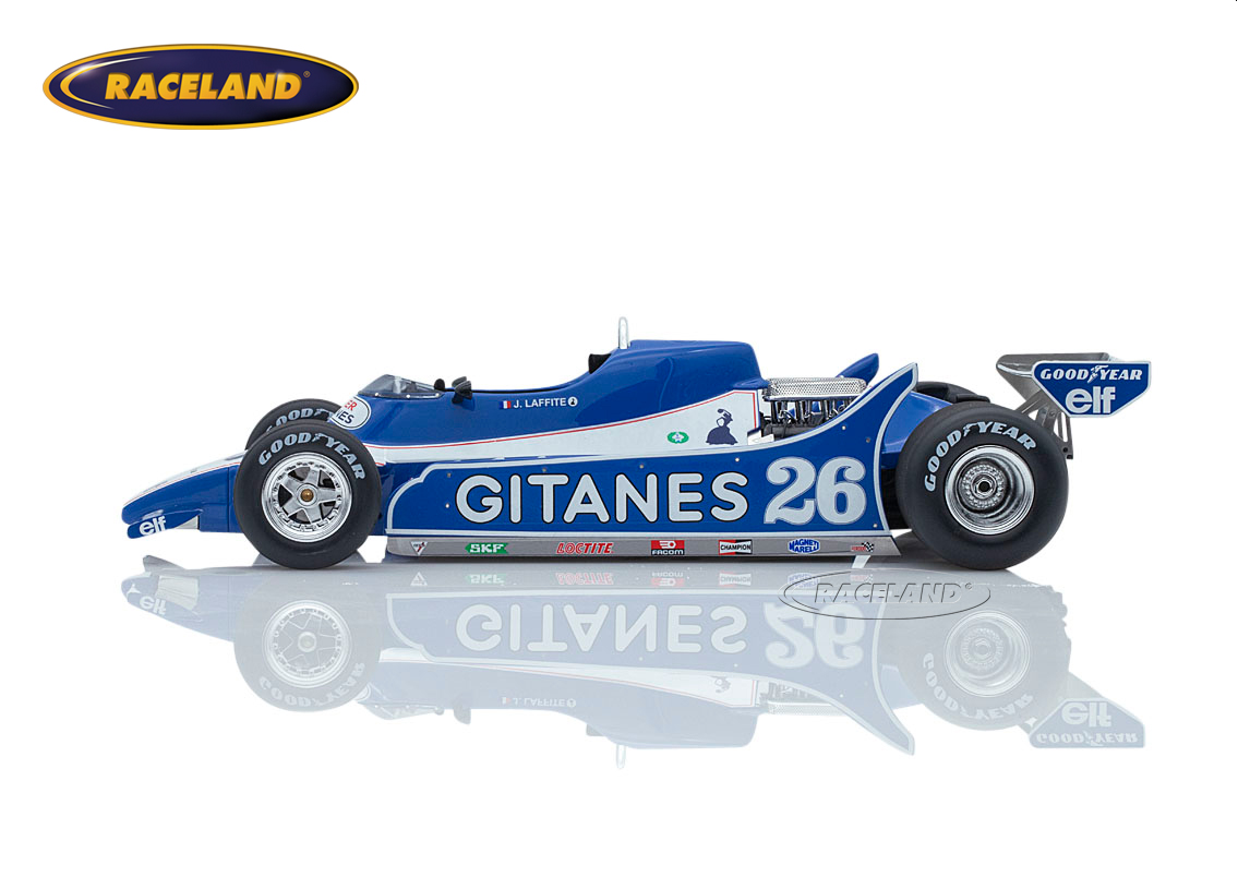 Ligier JS11 Cosworth V8 F1 Gitanes GP Spanien 1979
