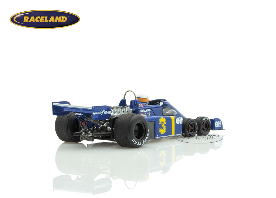 Tyrrell P34 Cosworth V8 elf Team Tyrrell F1 2° GP England Brands Hatch 1976