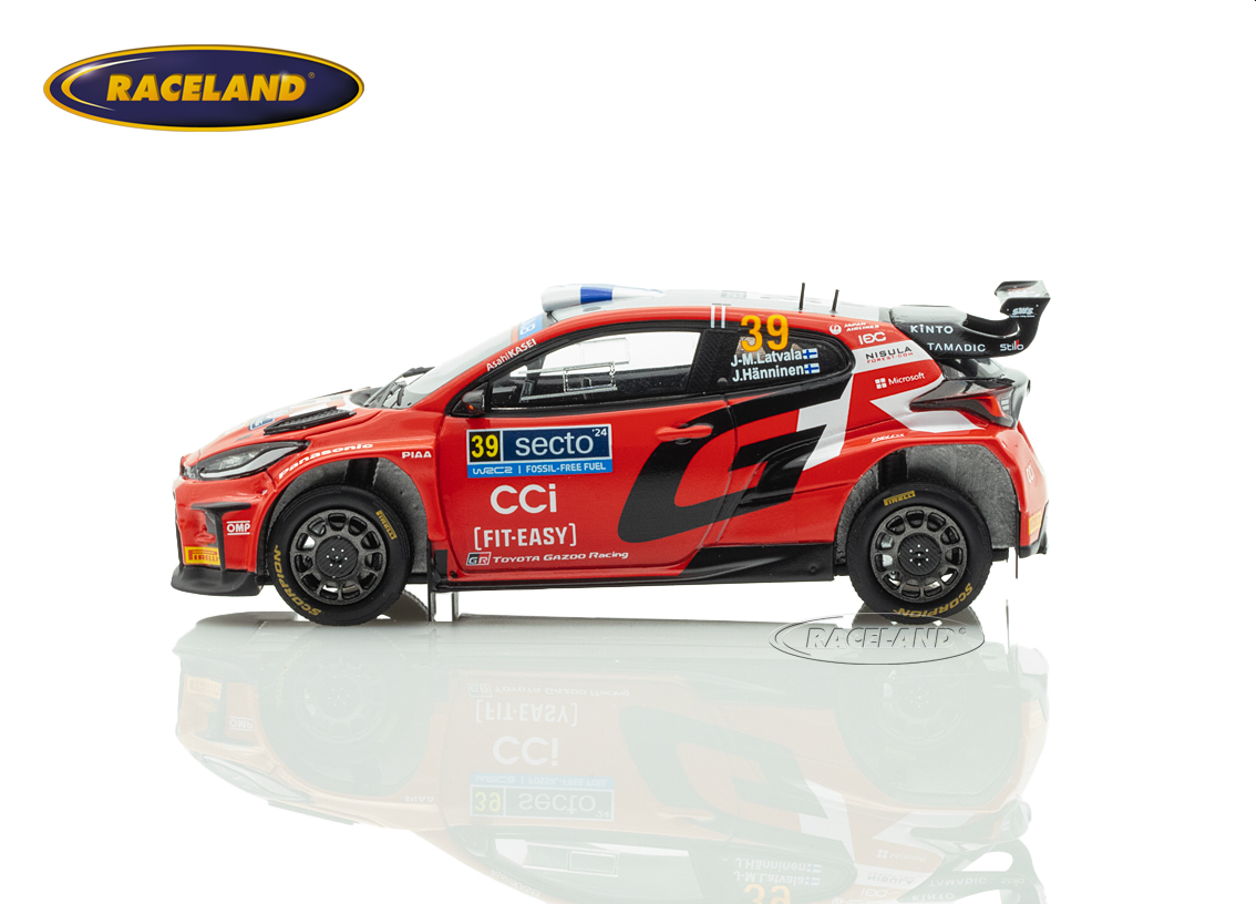 Toyota GR Yaris Rally2Gazoo Racing WRT 6° Rallye Finnland 2024