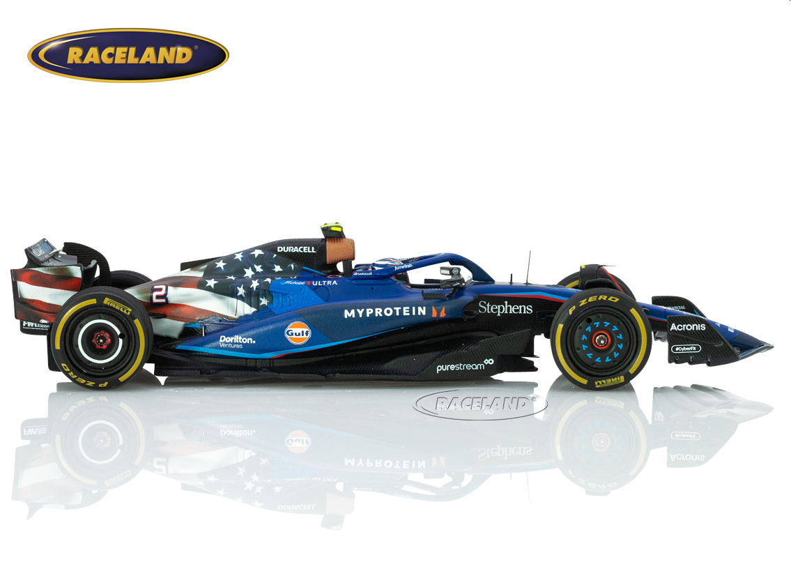 Williams FW45 Mercedes F1 10° GP USA Austin 2023