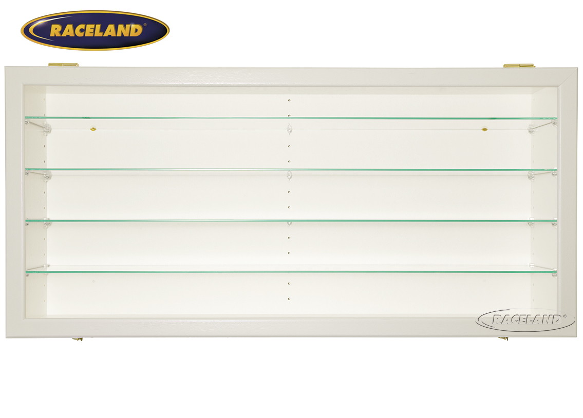 Wandvitrine Raceland, 100% staubdichte Sammler-Vitrine