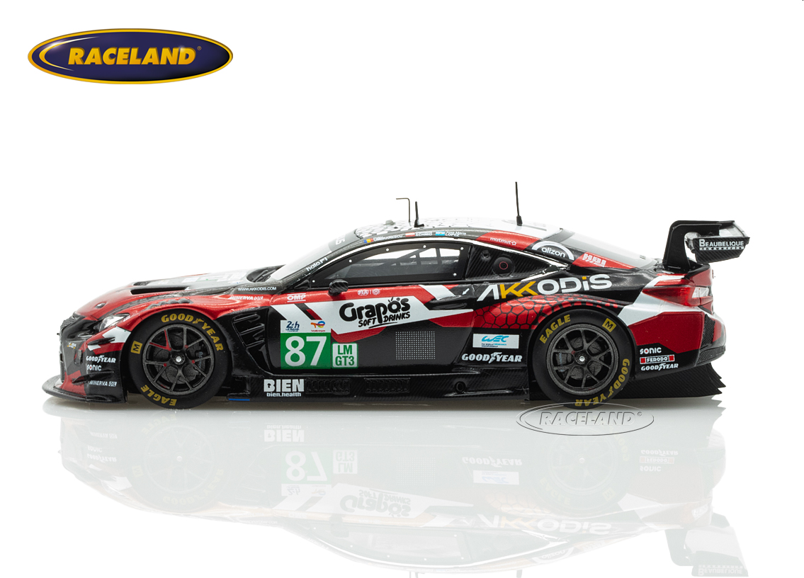 Lexus RC F GT3 Akkodis ASP Team 37° Le Mans 2025