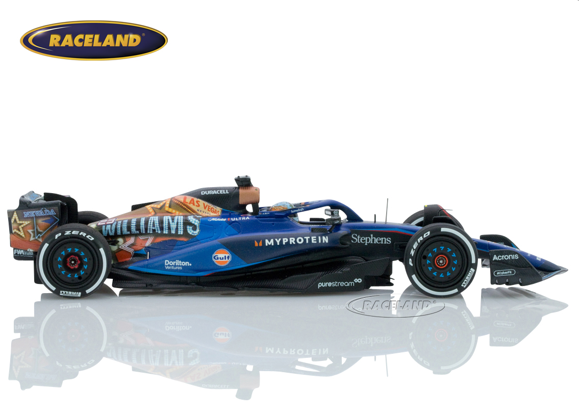 Williams FW45 Mercedes F1 12° GP Las Vegas 2023
